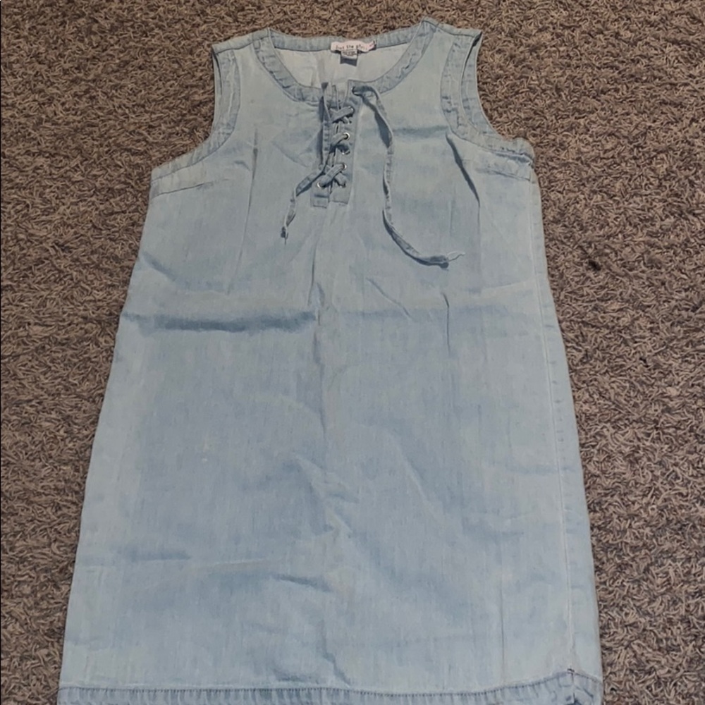 Denim dress